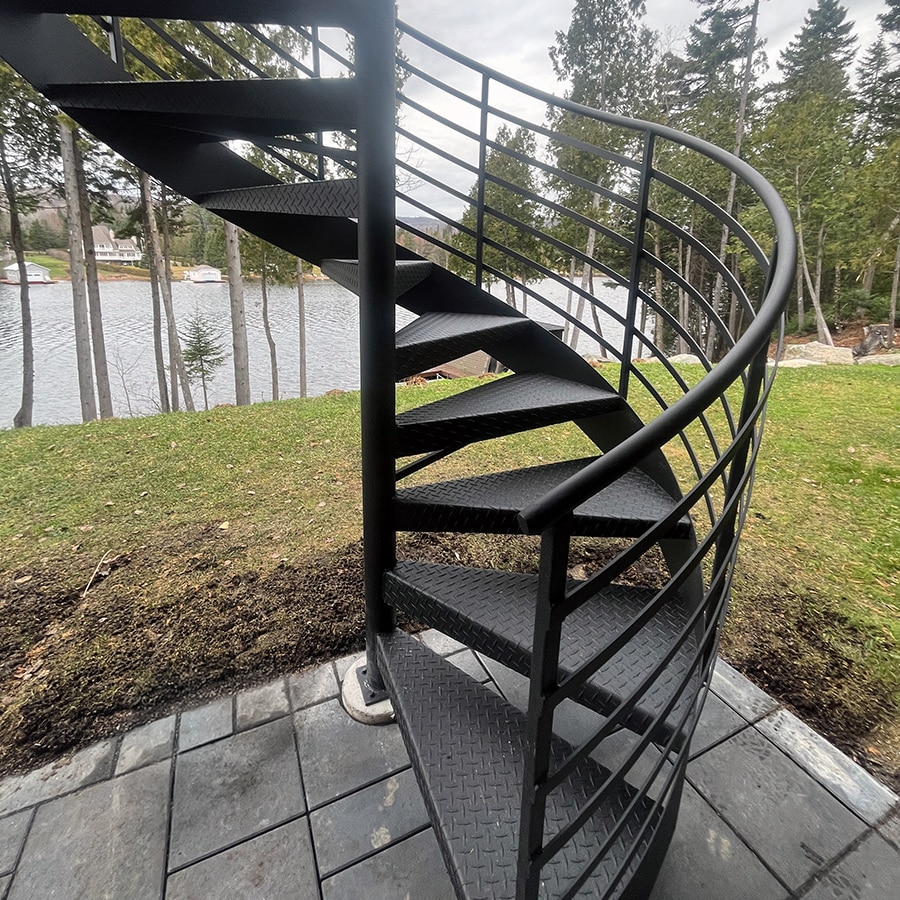 Rampes d’escalier en acier